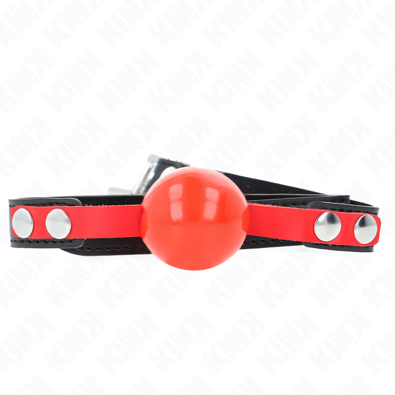 KINK – SOFT TPE BALL 4 CM GAG MODEL 4 60 x 2 CM ADJUSTABLE 37-52 CM