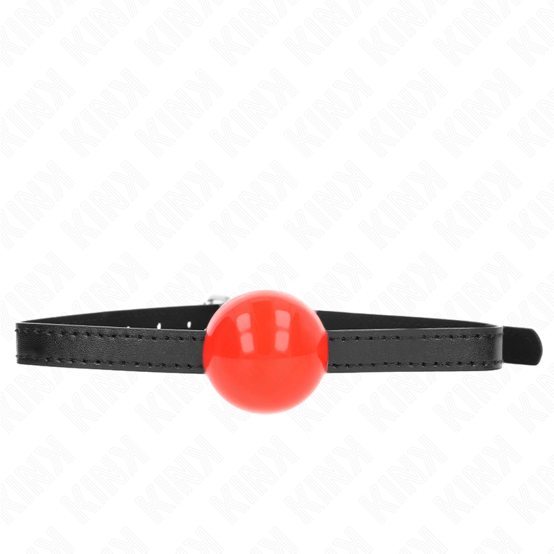 KINK – RED SINGLE SOLID BALL 4 CM GAG 65 x 1.5 CM