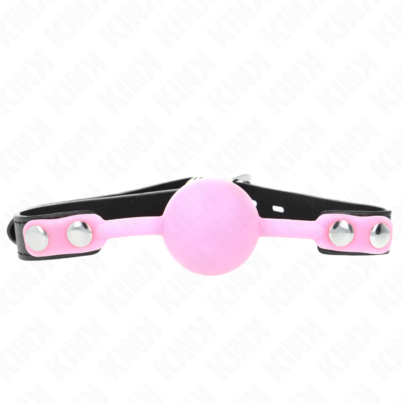 KINK – LUMINOUS SILICONE BALL 4 CM GAG 60 x 2 CM