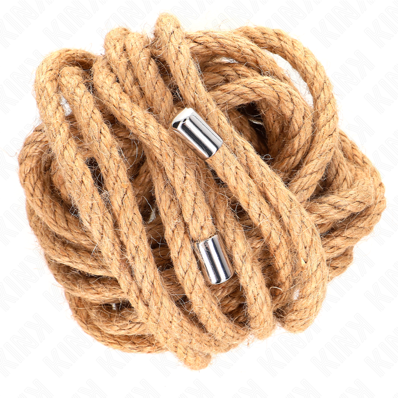 KINK – HEMP ROPE WITH METAL HEAD 5 METER