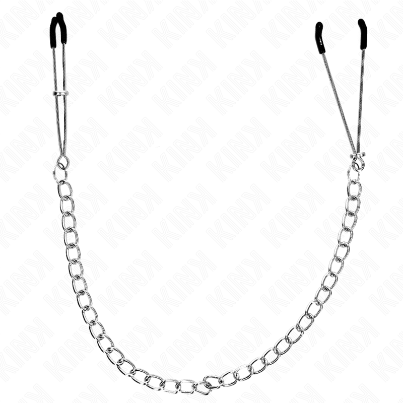 KINK – THIN NIPPLE CLAMPS WITH THICK CHAIN 30 CM