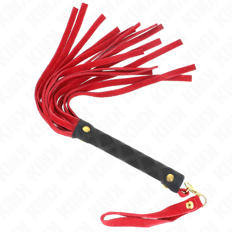 KINK – RED SUEDE MINI WHIP 30 CM