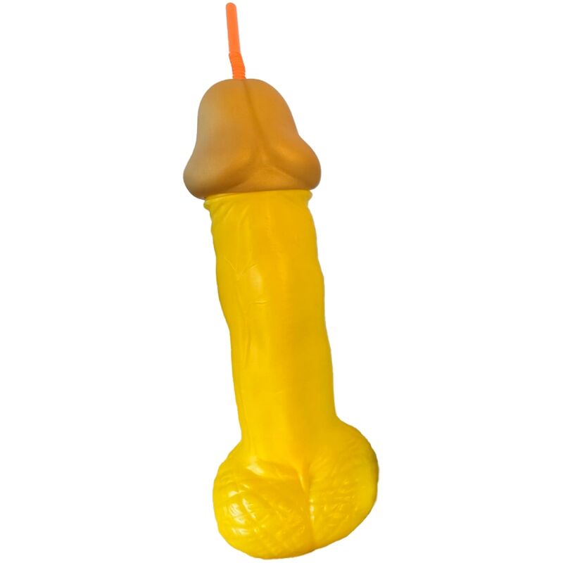 DIABLO PICANTE – YELLOW PLASTIC PENIS GLASS