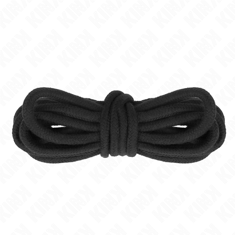 KINK – COTTON ROPE 10 METER BLACK