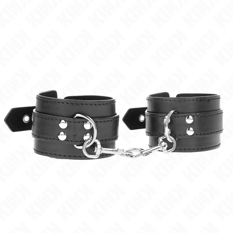 KINK – WRIST RESTRAINTS WITH STUDS 35 X 6 CM