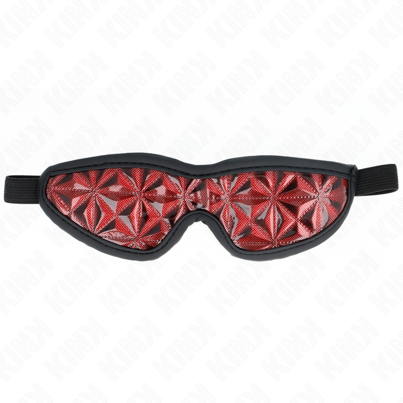 KINK – RED DIAMOND PATTERN HEADBAND 20.5 x 6 CM