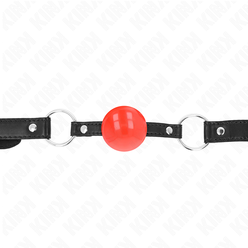 KINK – RED TPE BALL 4 CM GAG 60 x 2 CM