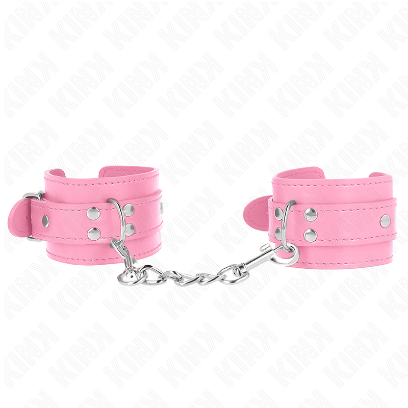 KINK – SIMPLE WRIST RESTRAINTS PINK ADJUSTABLE 20-23 CM X 5.5 CM