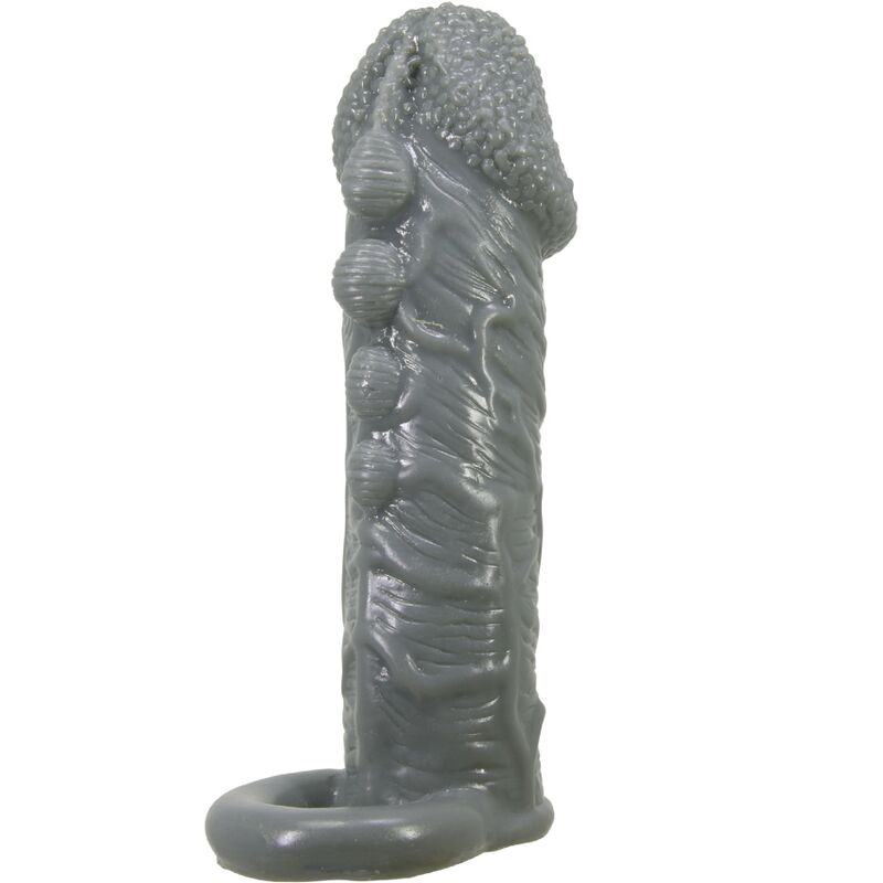 PRETTY LOVE – REALISTIC PENIS ENLARGER AND DELAY SLEEVE GREY