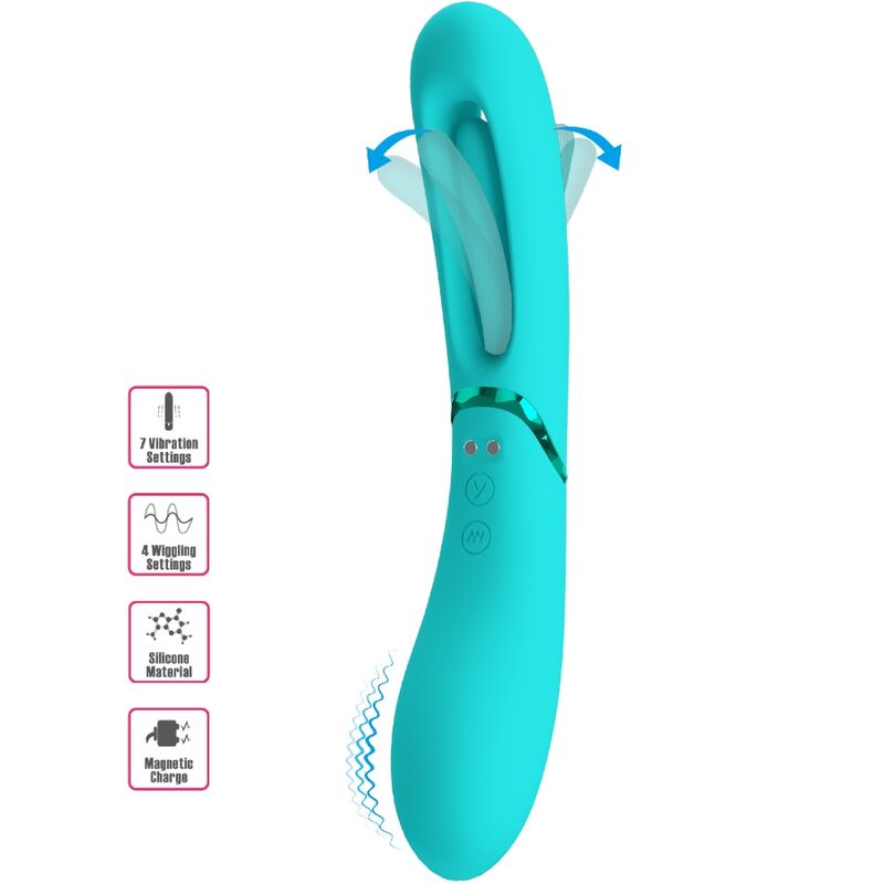 ROMANCE – LEXIE G-SPOT VIBRATOR 7 VIBRATIONS BLUE