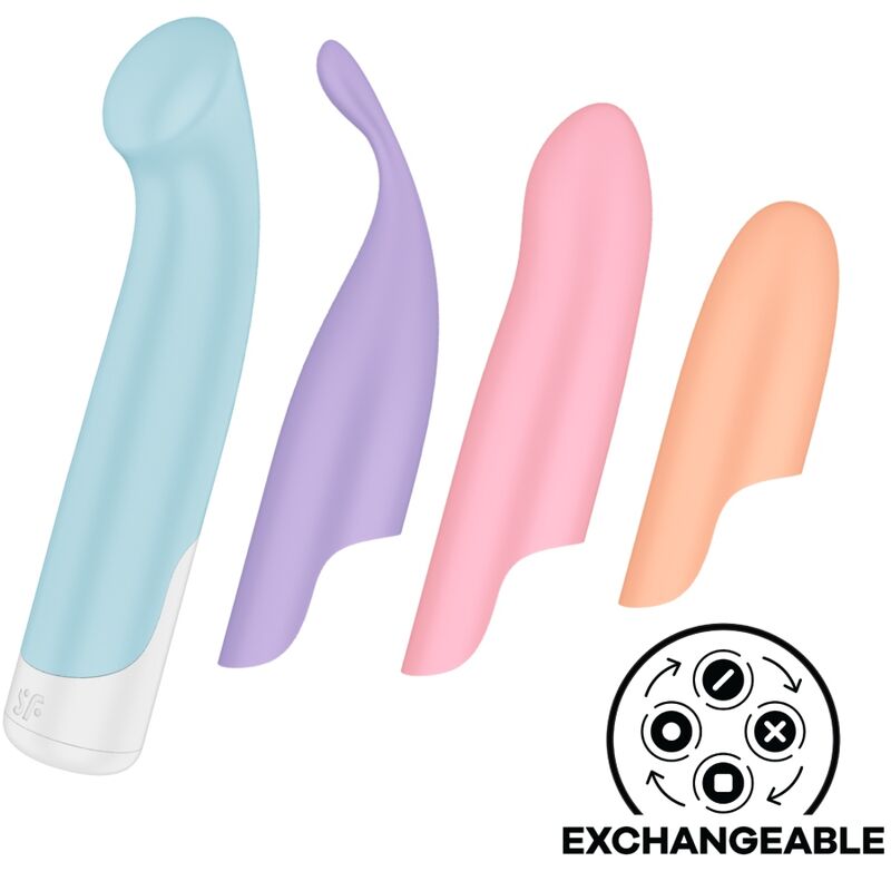 SATISFYER – PLAYFUL FOUR SET VIBRATORS 4 IN 1 + POWER BULLET