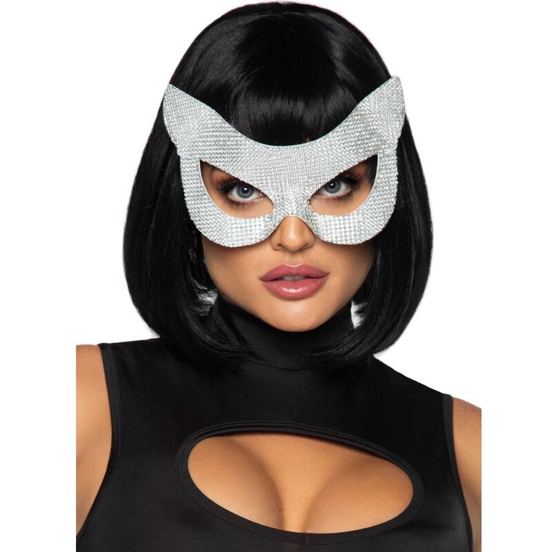 LEG AVENUE – CAT MASK WITH DIAMONDS