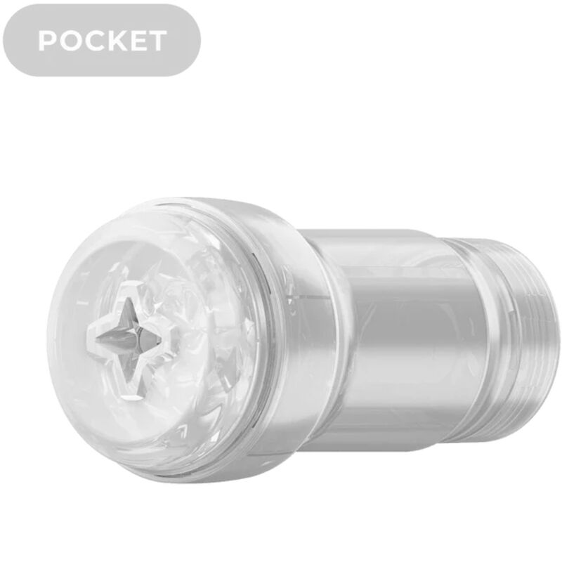 KIIROO – FEEL POCKET STROKER CRYSTAL BY KIIROO TRANSPARENT