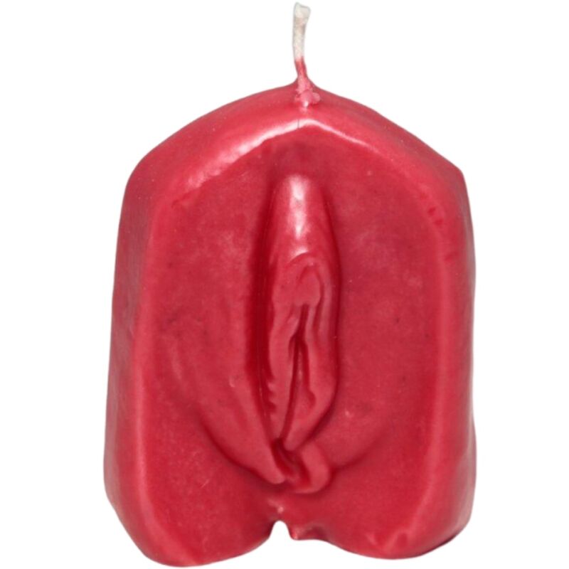 DIABLO PICANTE – VAGINA SHAPED CANDLE RED