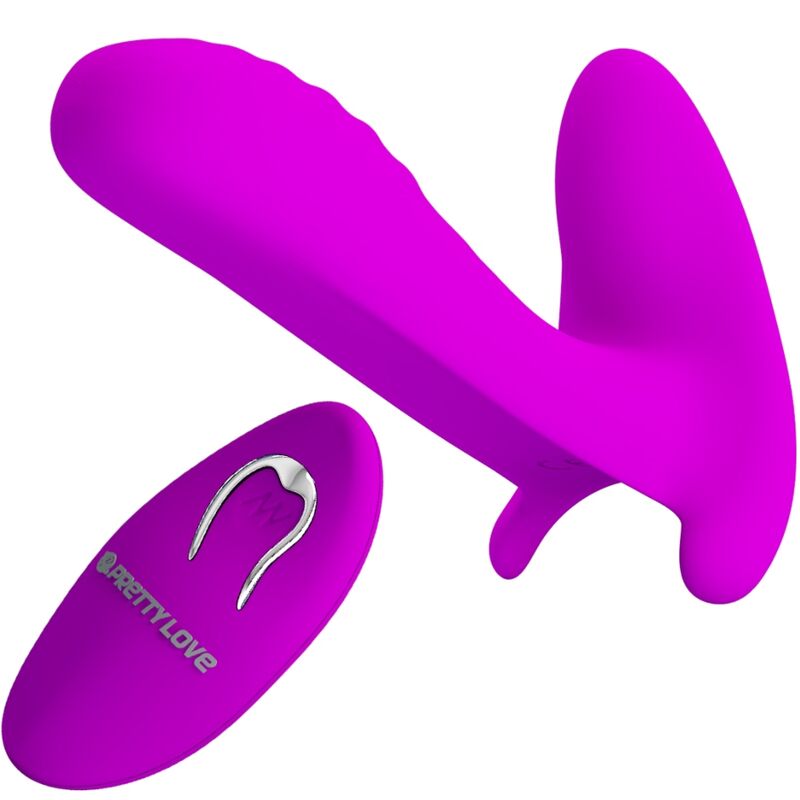 PRETTY LOVE – MASSAGER  VIBRATOR 12 VIBRATIONS REMOTE CONTROL PURPLE