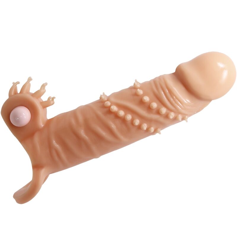 PRETTY LOVE – CONNOR PENIS SLEEVE + CLITORIS STIMULATOR FLESH