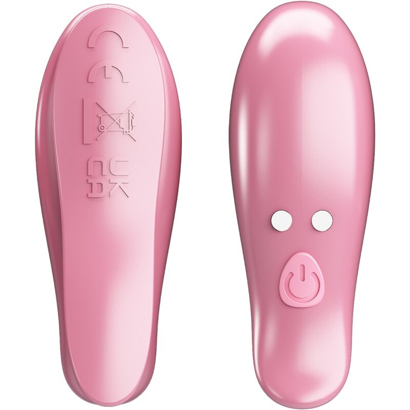 PRETTY LOVE – CAILEY NIPPLE CLAMPS 10 VIBRATIONS REMOTE CONTROL PINK