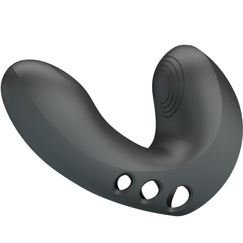 PRETTY LOVE – CAMELIA FINGER VIBRATOR 7 VIBRATIONS BLACK