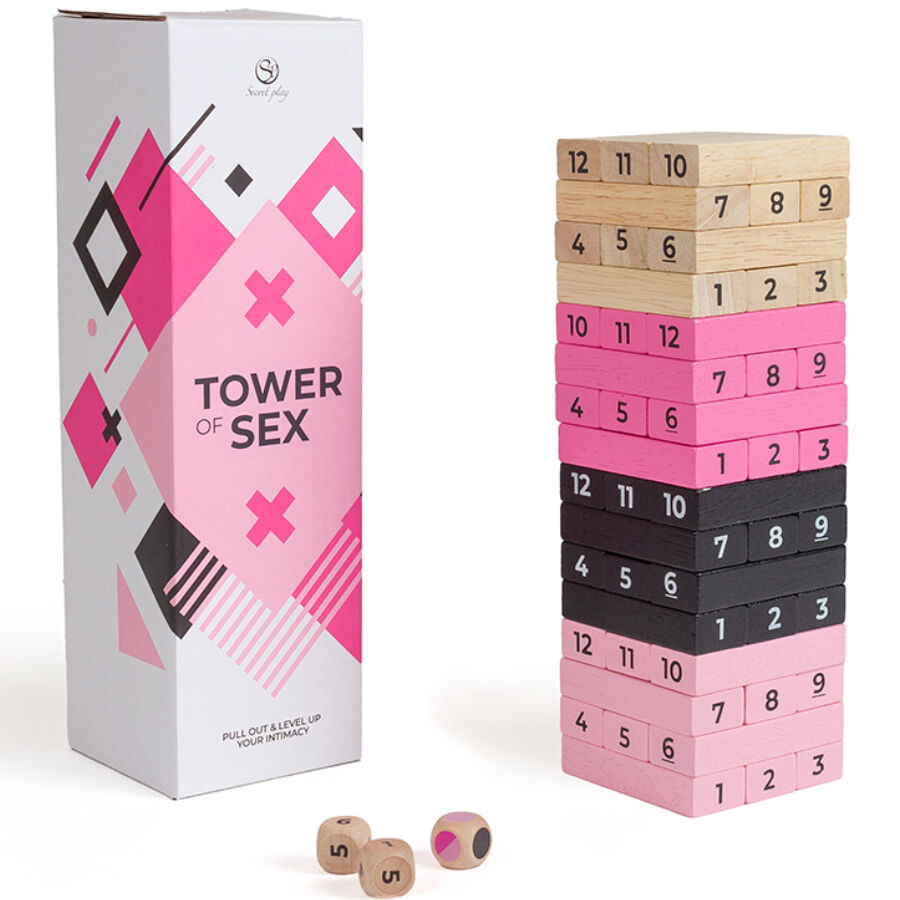 SECRETPLAY – TOWER OF SEX WOODEN GAME