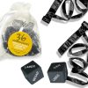 INEDIT – KIT BAG ORGANZA TIES BLACK