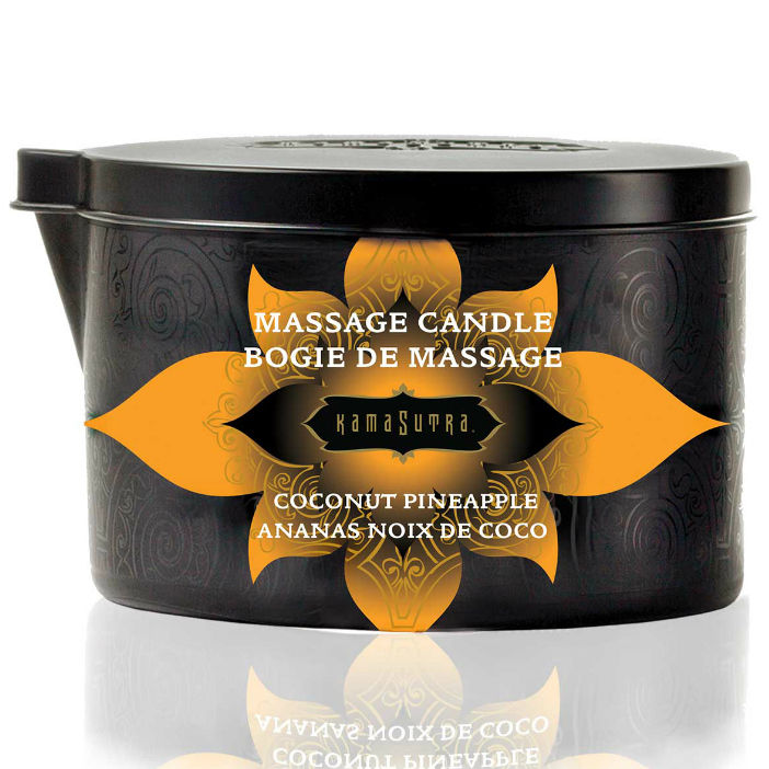 KAMASUTRA – COCONUT AND PINEAPPLE MASSAGE CANDLE 170GR