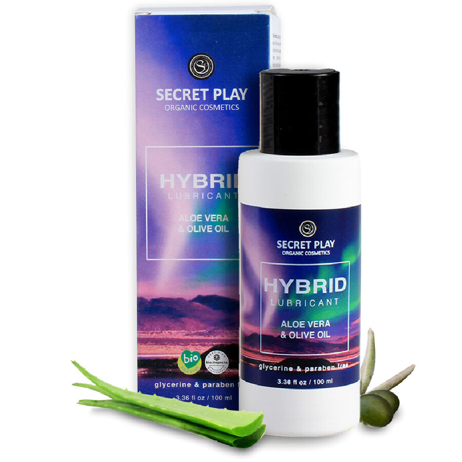 SECRETPLAY – LUBRICANT ORGANIC HYBRID 100 ML