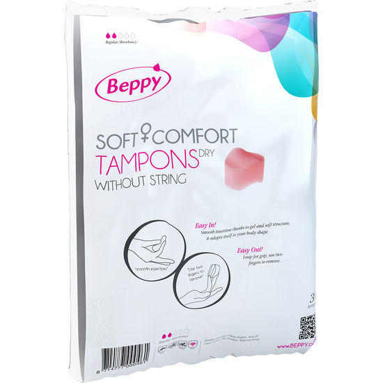 BEPPY – SOFT-COMFORT TAMPONS DRY 30 UNITS