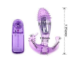 BAILE – LILAC VAGINAL AND ANAL STIMULATOR WITH VIBRATION