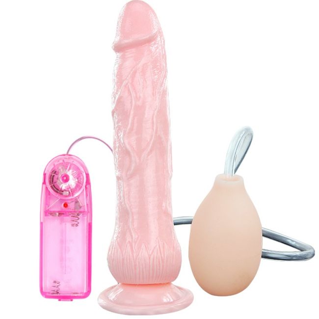 BAILE – FOUNTAIN VIBRATOR DILDO WITH SQUIRT FUNCTION