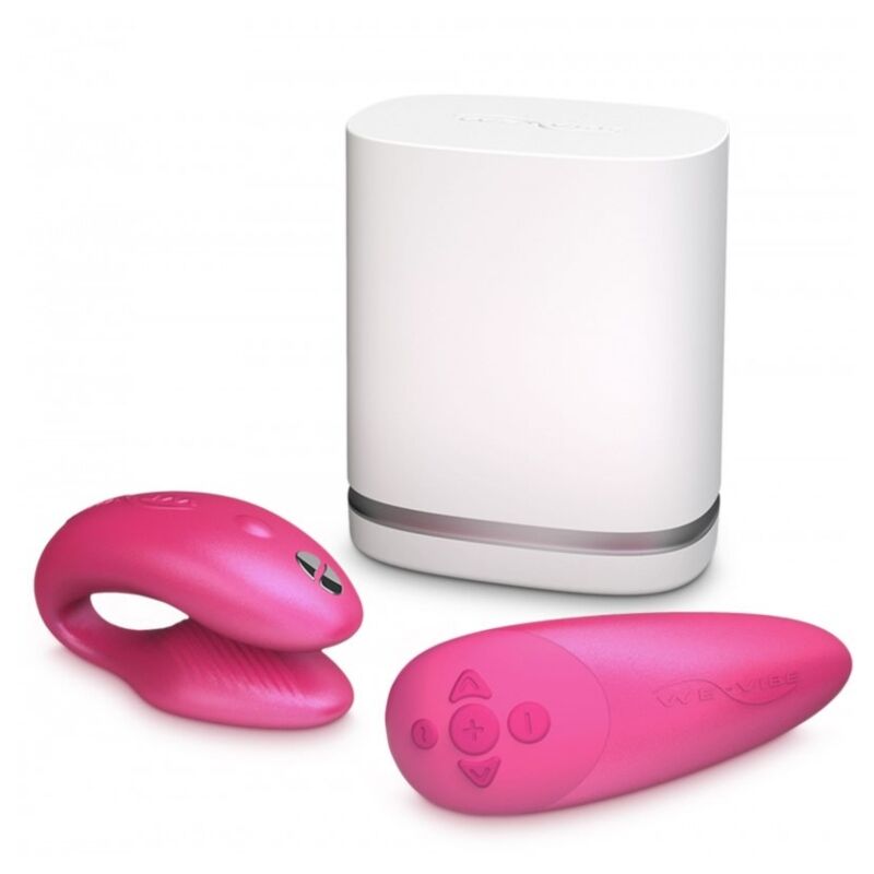 WE-VIBE – CHORUS VIBRATOR FOR COUPLES WITH SQUEEZE CONTROL PINK