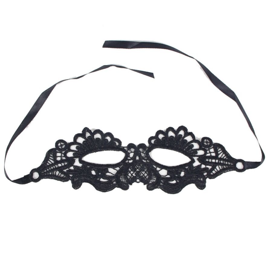 QUEEN LINGERIE – BLACK MASK ONE SIZE