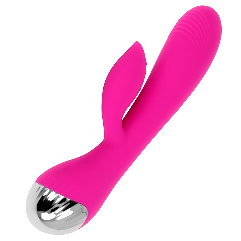 OHMAMA – RECHARGEABLE VIBRATOR WITH RABBIT 10 VIBRATION MODES 19 CM