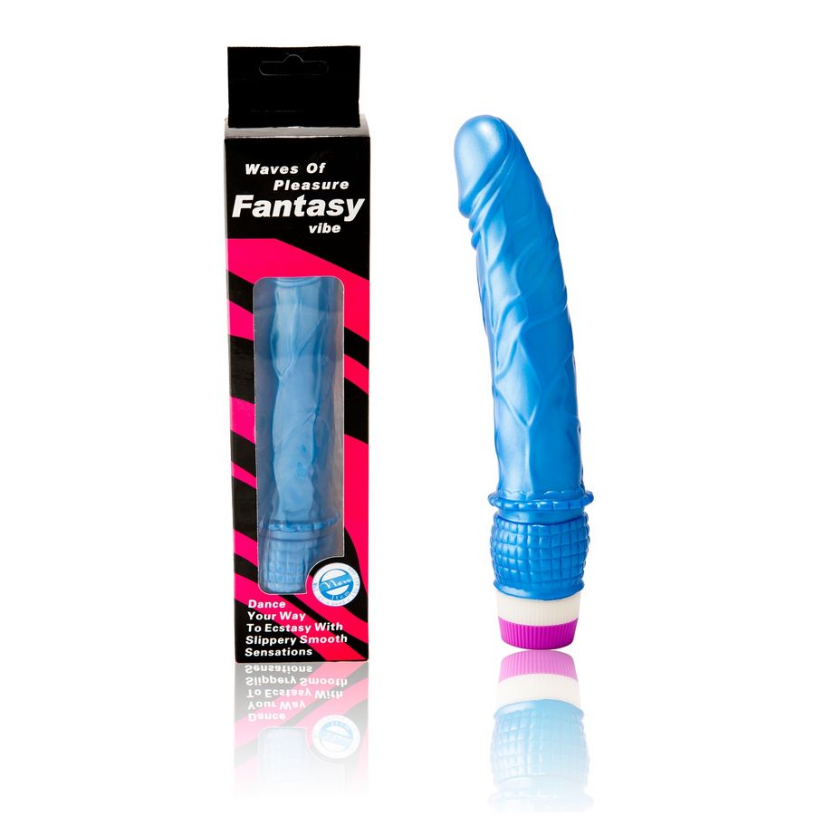 BAILE – WAVES OF PLEASURE VIBRATOR 23 CM BLUE