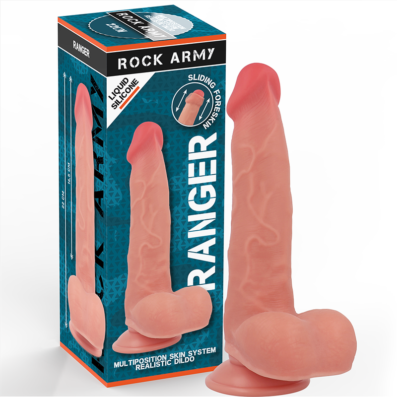 ROCKARMY – LIQUID SILICONE RANGER 22 CM -O- 3.6 CM