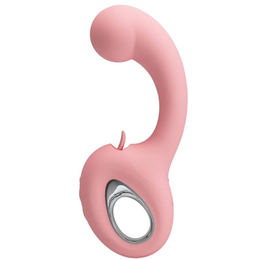 PRETTY LOVE – ERYNNYES G-SPOT VIBRATOR + CLITORIS STIMULATOR 10 VIBRATIONS PINK