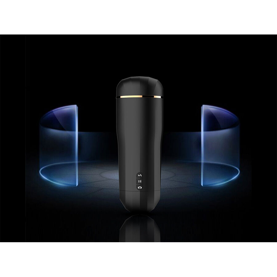 SHEQU – SNOW VAGINA MASTURBATOR WITH VIBRATION AND STIMULATING WAVES