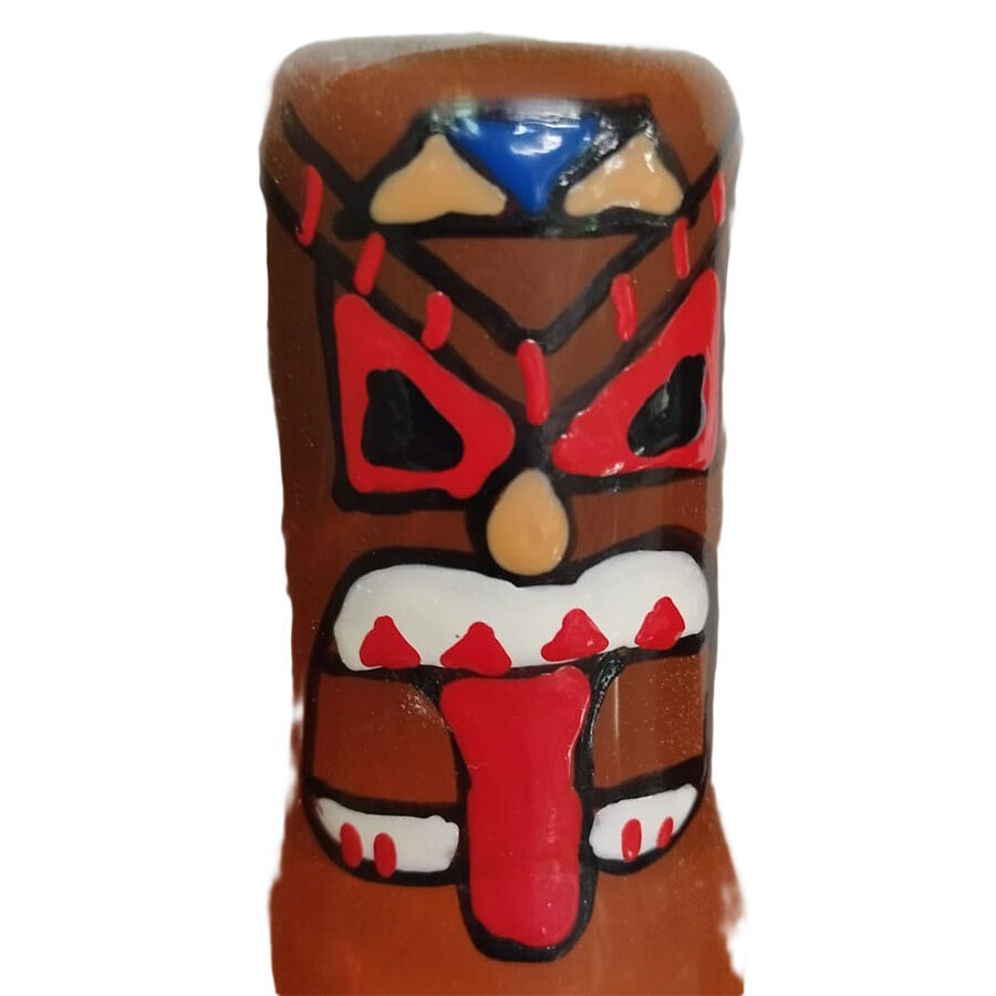 CONDOMERIE – HANDPAINTED NOVELTY CONDOMS TIKI TOTEM-01