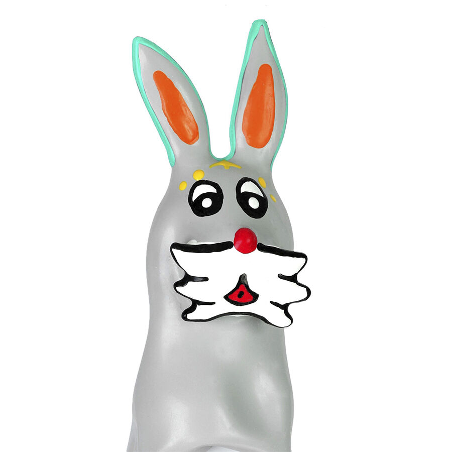 CONDOMERIE – HANDPAINTED NOVELTY CONDOMS BUNNY XL