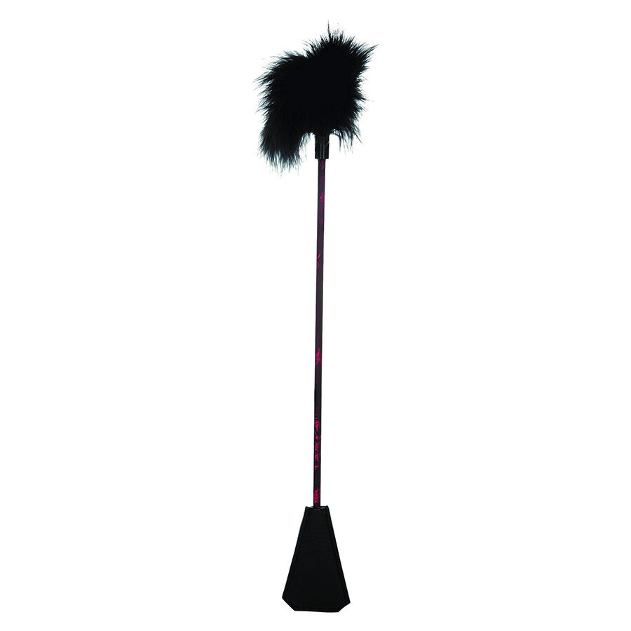 CALEXOTICS – SCANDAL BLACK FEATHER WHIP