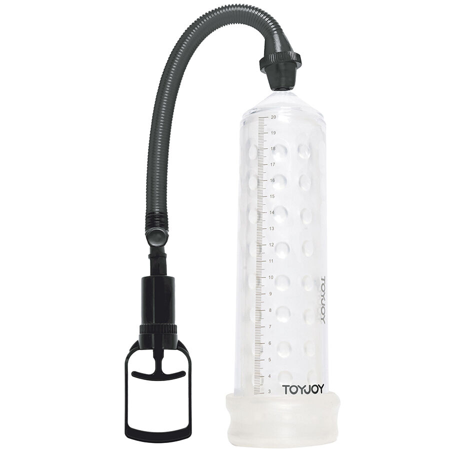 TOYJOY – POWERFUL MASSAGE PUMP WITH TRANSPARENT SLEEVE