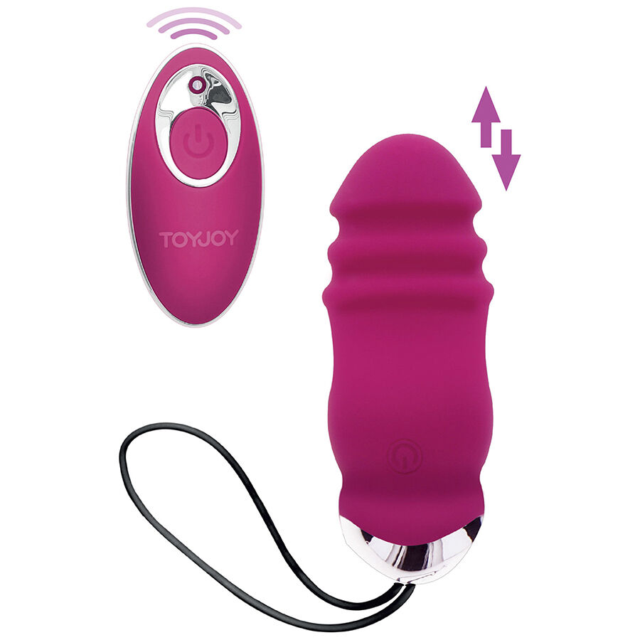 TOYJOY – HAPPINESS SUNN SIDE UP AND DOWN VIBRATOR REMOTE CONTROL FUCHSIA