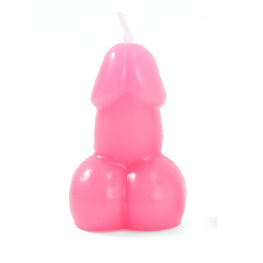 DIABLO PICANTE – PENIS SHAPED CANDLE IN FUCHSIA COLOR