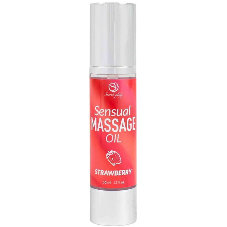 SECRETPLAY – STRAWBERRY MASSAGE OIL