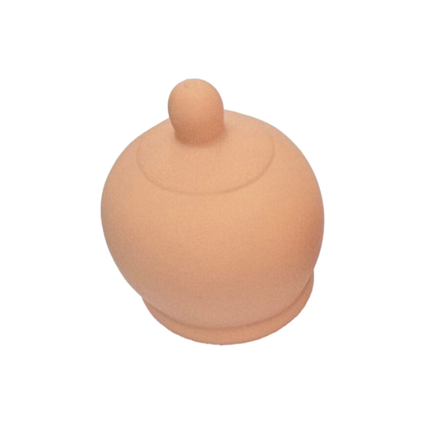 DIABLO PICANTE – FLESH-COLORED BREAST-SHAPED STRESS TOY