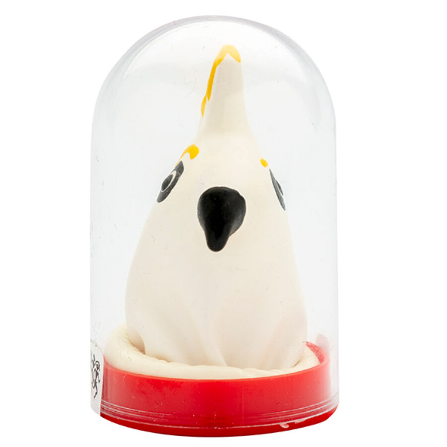 CONDOMERIE – HANDPAINTED NOVELTY CONDOMS PARROT WHITE