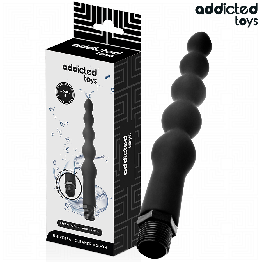 ADDICTED TOYS – ANAL CLEANER WITH UNIVERSAL ADAPTER MODEL 5