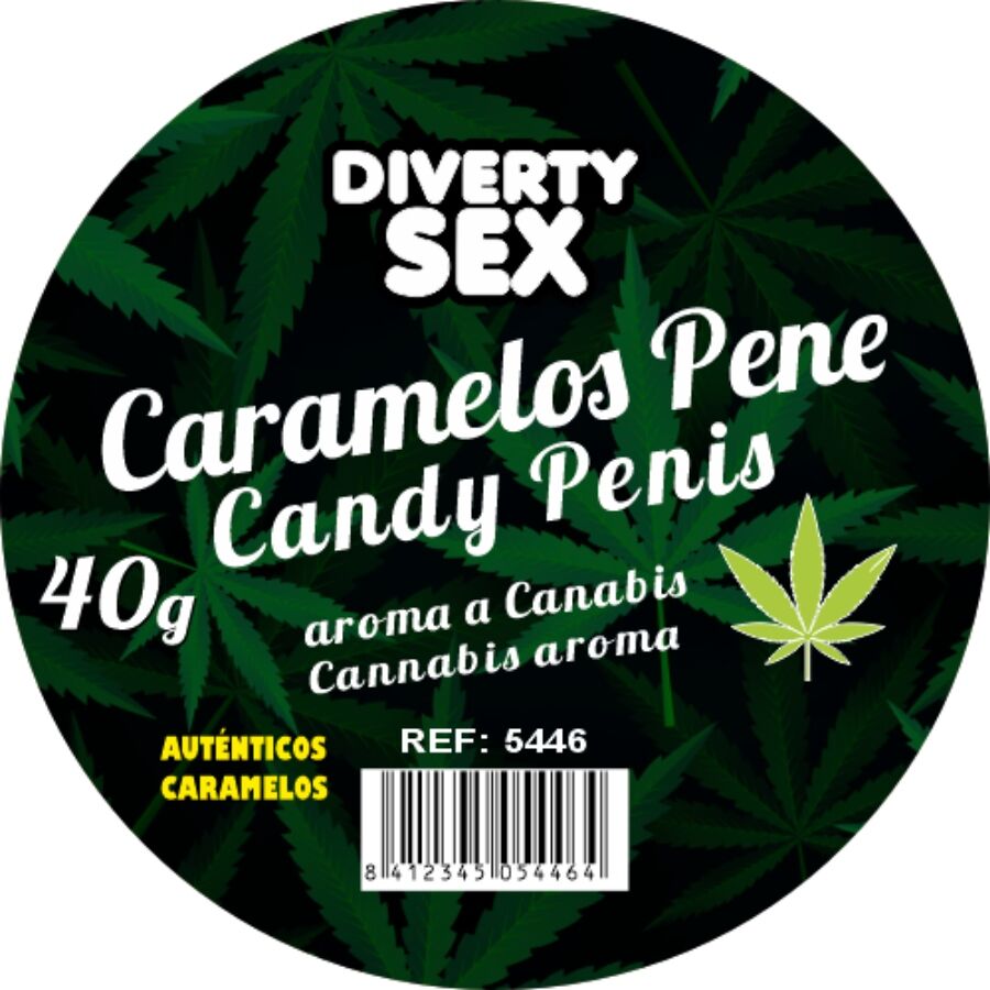 DIABLO GOLOSO – 20 PENIS CANDIES CANNABIS AROMA