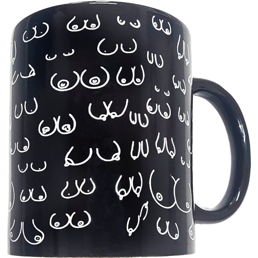 DIABLO PICANTE – BOOBS MUG BLACK 370 ML