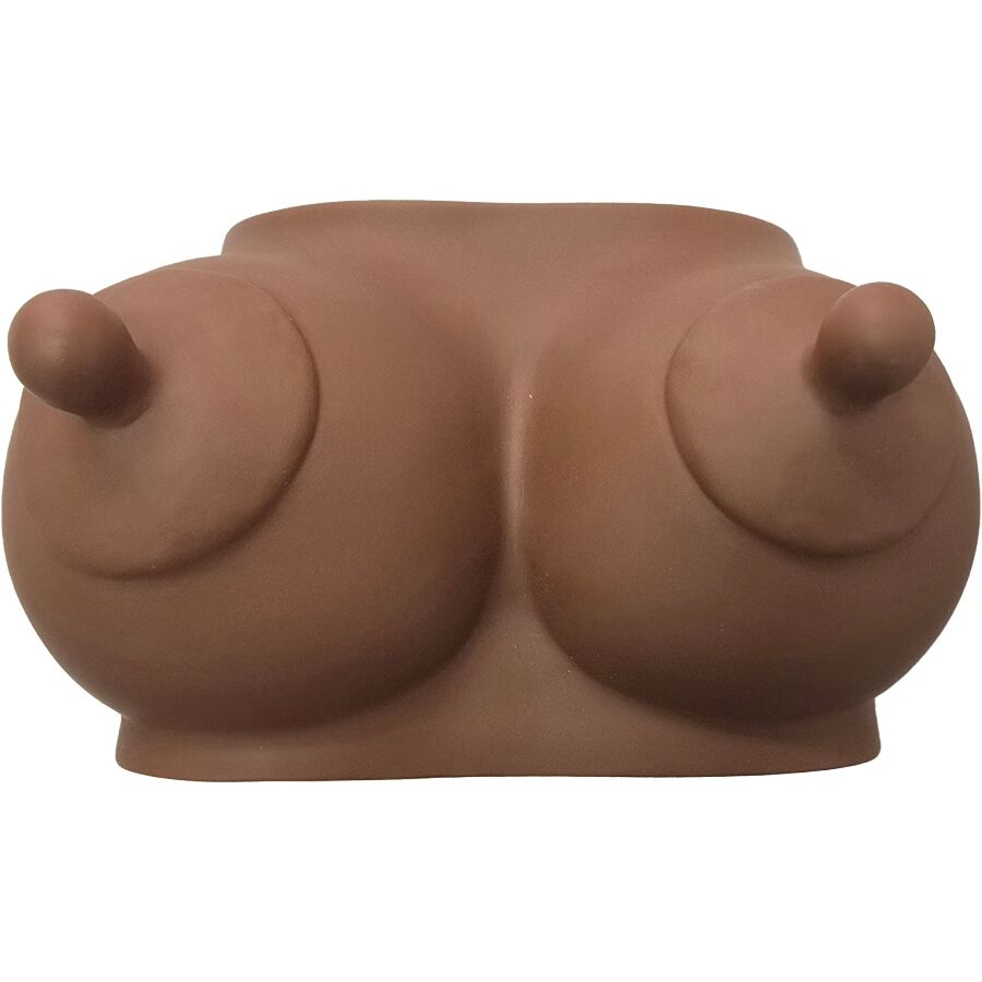 DIABLO PICANTE – PIGGY BANK IN THE SHAPE OF BOOBS DARK TONE