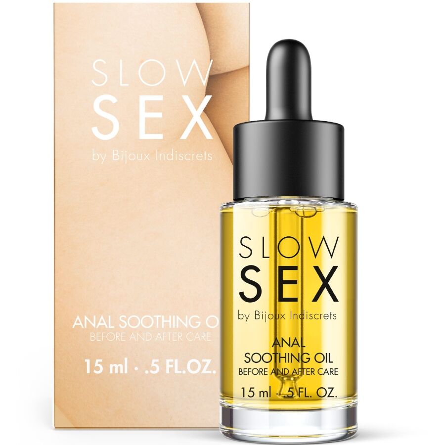 BIJOUX INDISCRETS – SLOW SEX SOOTHING ANAL OIL 15 ML